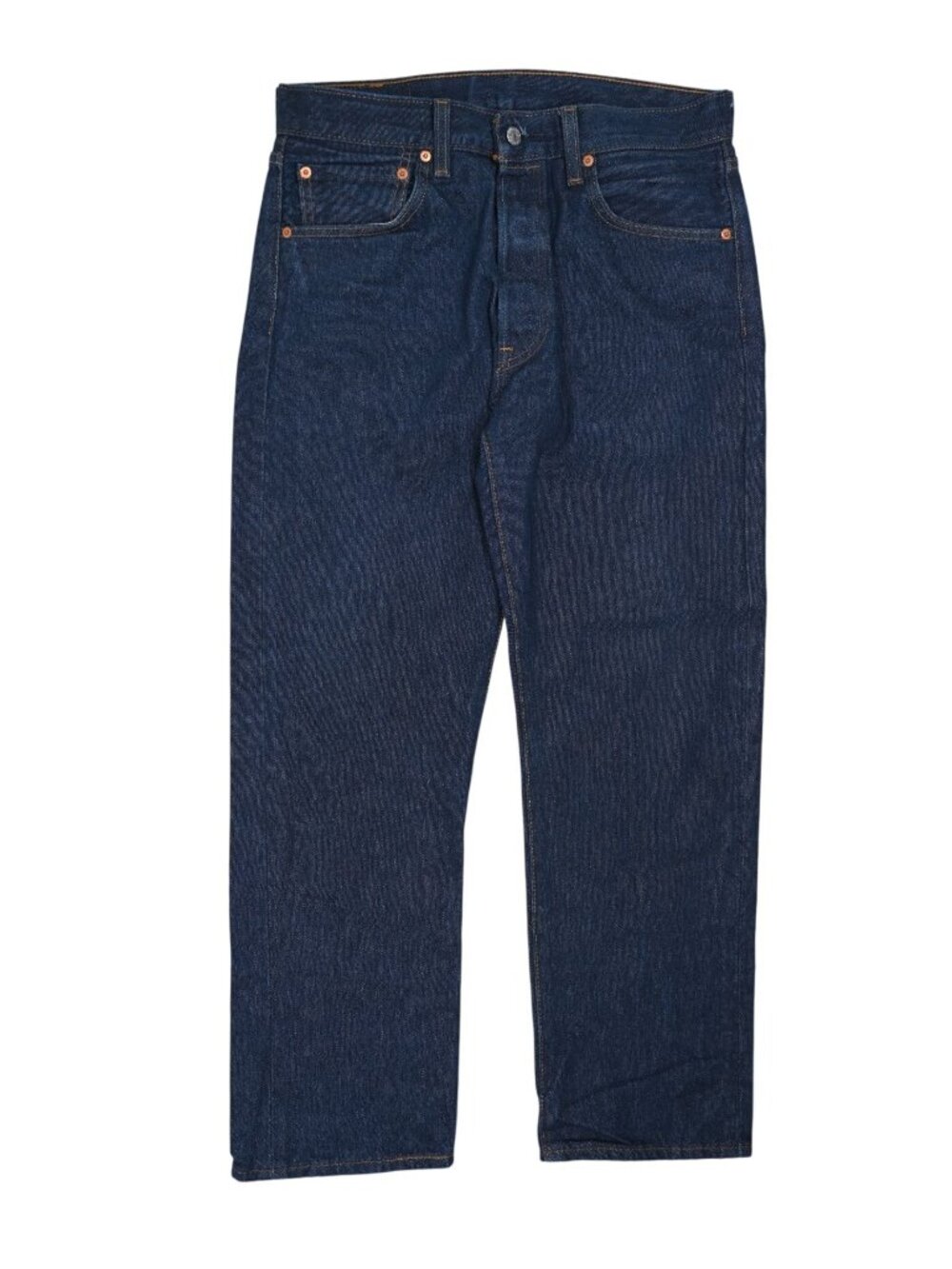 Levi's 501 Button Fly Straight Leg Jeans in Blue